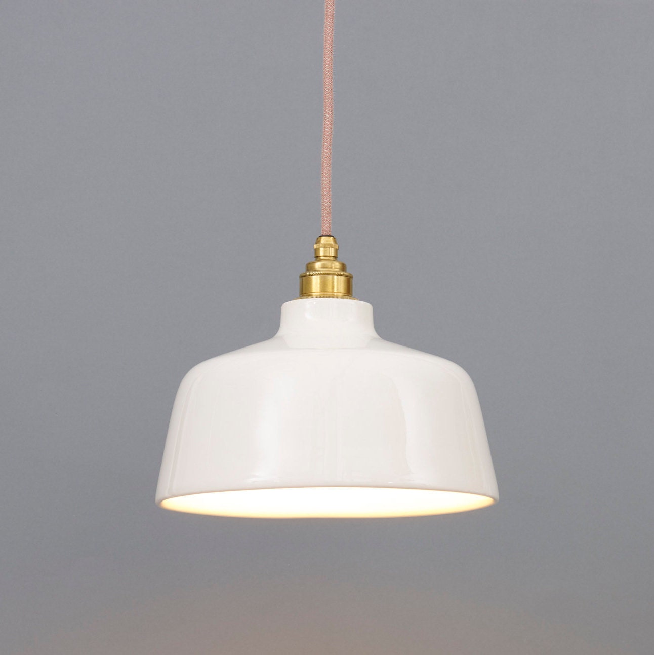 White Ceramic Pendant Light Etsy Australia