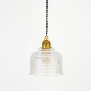 Prismatic Glass Pendant Light