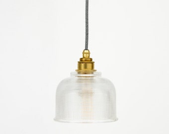 Prismatic Glass Pendant Light