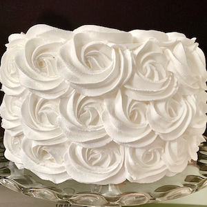 Roseta de color sólido, accesorio para tarta falsa, decoración para baby shower, sesión de fotos, centro de mesa, regalos para bebé, adorno para tarta, 7 opciones de color