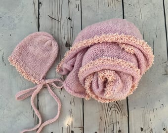 Newborn props,Newborn outfit,newborn set,newborn wrap,newborn hat,photo props,photography props,photo prop,alpaca set,alpaca outfit,wraps