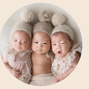 Newborn bonnet,Alpaca bonnet,Newborn props, hat,newborn hat,knitted bonnet,knits bonnet,photo props, photography props,newborn prop,