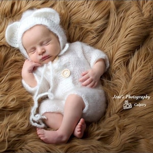 Newborn outfit,Newborn set,Newborn props,Photo props,Photography props,Newborn body,photo prop,Teddy outfit,Teddy set,Teddy hat