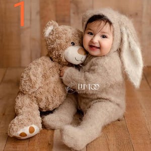 Sitter size, sitter outfit, sitter set,bunny set,bunny outfit,easter props, photo props, photography props,bunnies,bunny hat,bunny romper