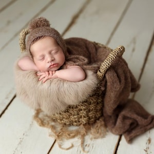Newborn outfit,Newborn set,Newborn wrap,newborn hat,photo props,photography props,photo prop.Photography prop,alpaca wrap,long wrap,knits