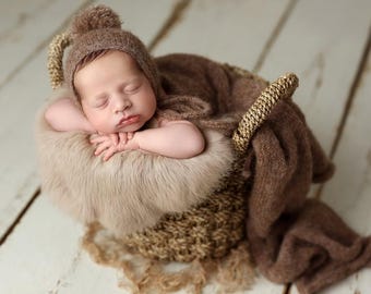 Newborn outfit,Newborn set,Newborn wrap,newborn hat,photo props,photography props,photo prop.Photography prop,alpaca wrap,long wrap,knits