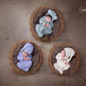 Alpaca Newborn outfit,Newborn onesie,outfit, set,Newborn footed romper,photo props,Photography props,Newborn props,Newborn photo props