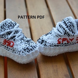Crochet volta pattern PDF, crochet shoes pattern , PDF download