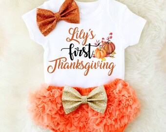 preemie first thanksgiving outfit