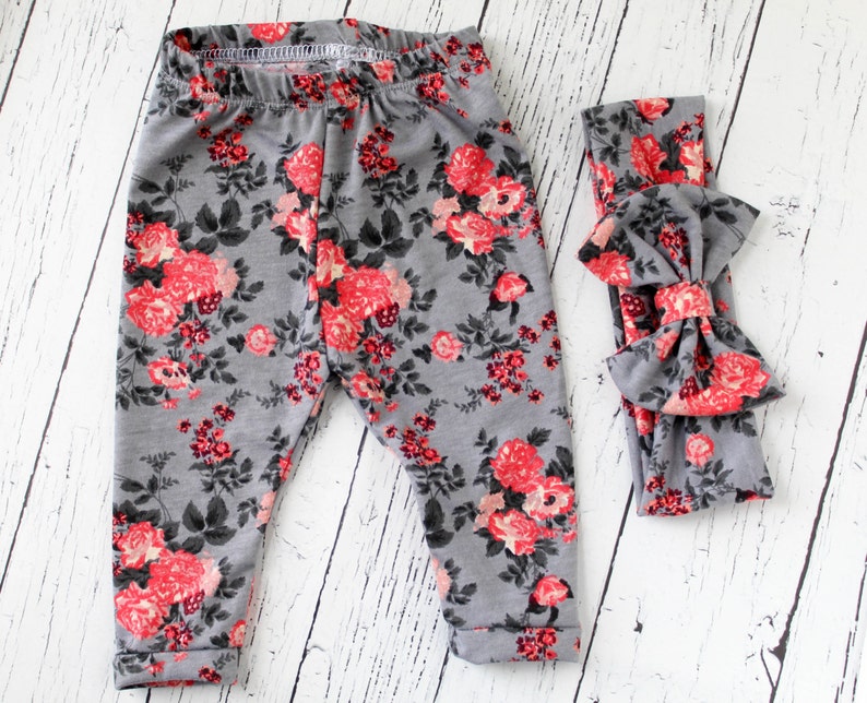 baby girl leggings girl/'s floral leggings toddler girl clothes
