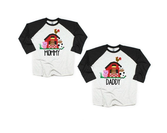 Personalized Farm Animal Shirts for Mom 
