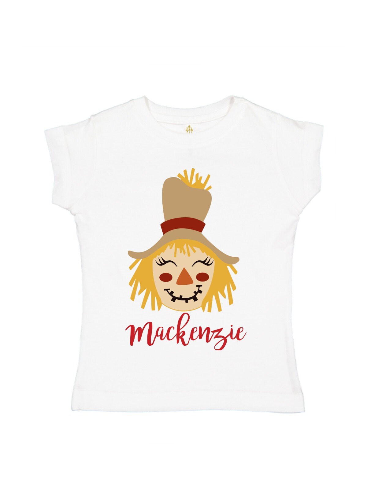 Girls Scarecrow Shirt Kids Fall Shirts 