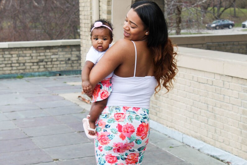 Mommy And Me Matching Skirts Mother Daughter Outfits Matching Etsy