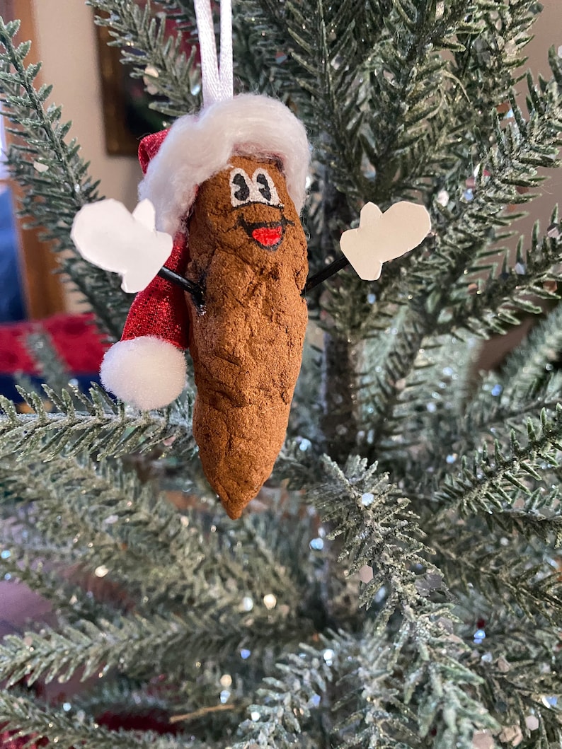 Mr. Hankey Christmas Poo Ornament, Funny Christmas Ornament, Cinnamon