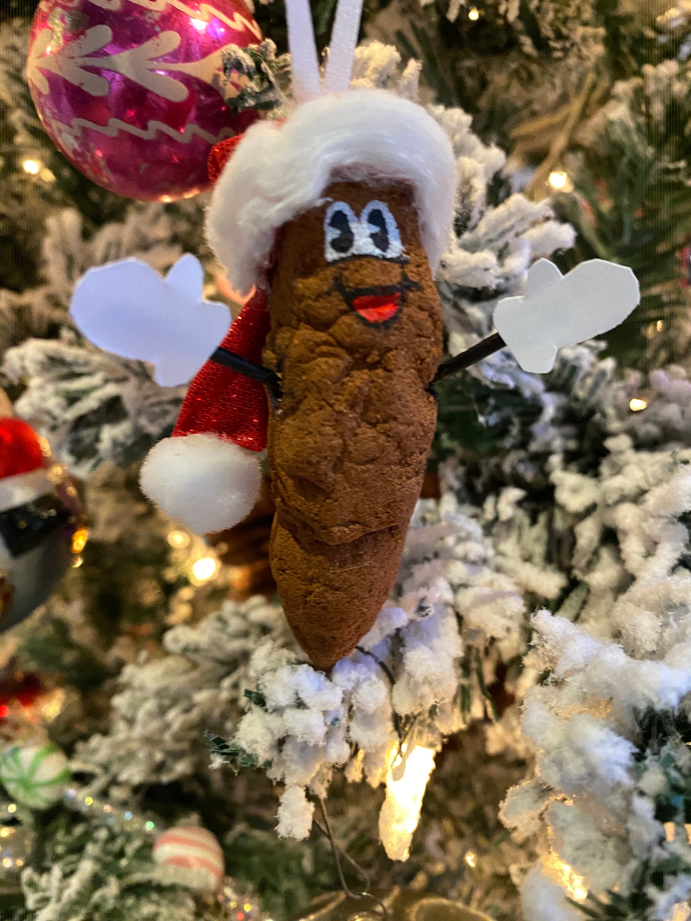 Christmas Poo Ornament 