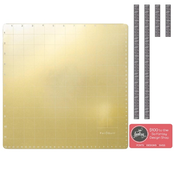 Foil Quill Magnetic Mat 12 X 12 For Cameo Cricut Etsy