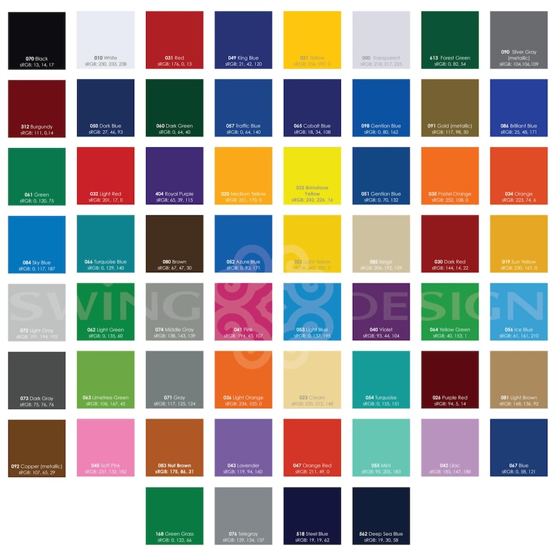 Yellow Oracal 641 Matte Vinyl 12 Inch x 6 Foot Roll