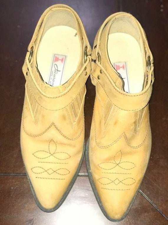 80's style ankle boots