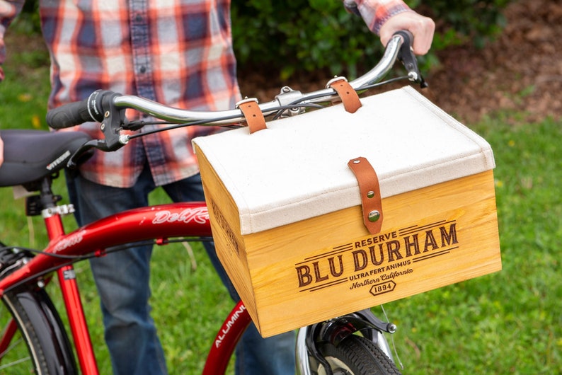 Blu Durham Bike Basket image 2