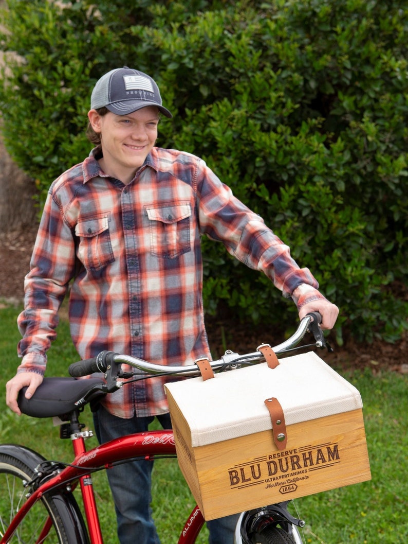 Blu Durham Bike Basket image 1