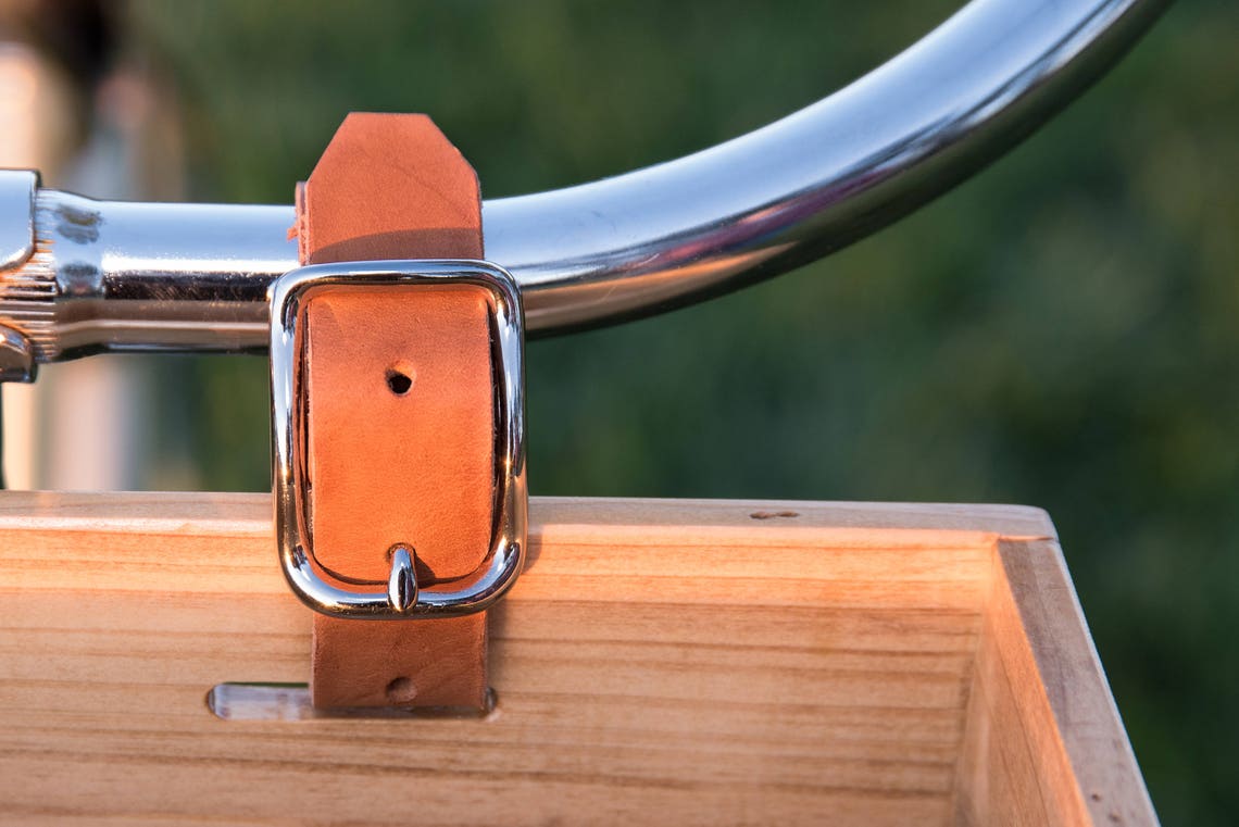 Wine Crate Bike Basket Etsy