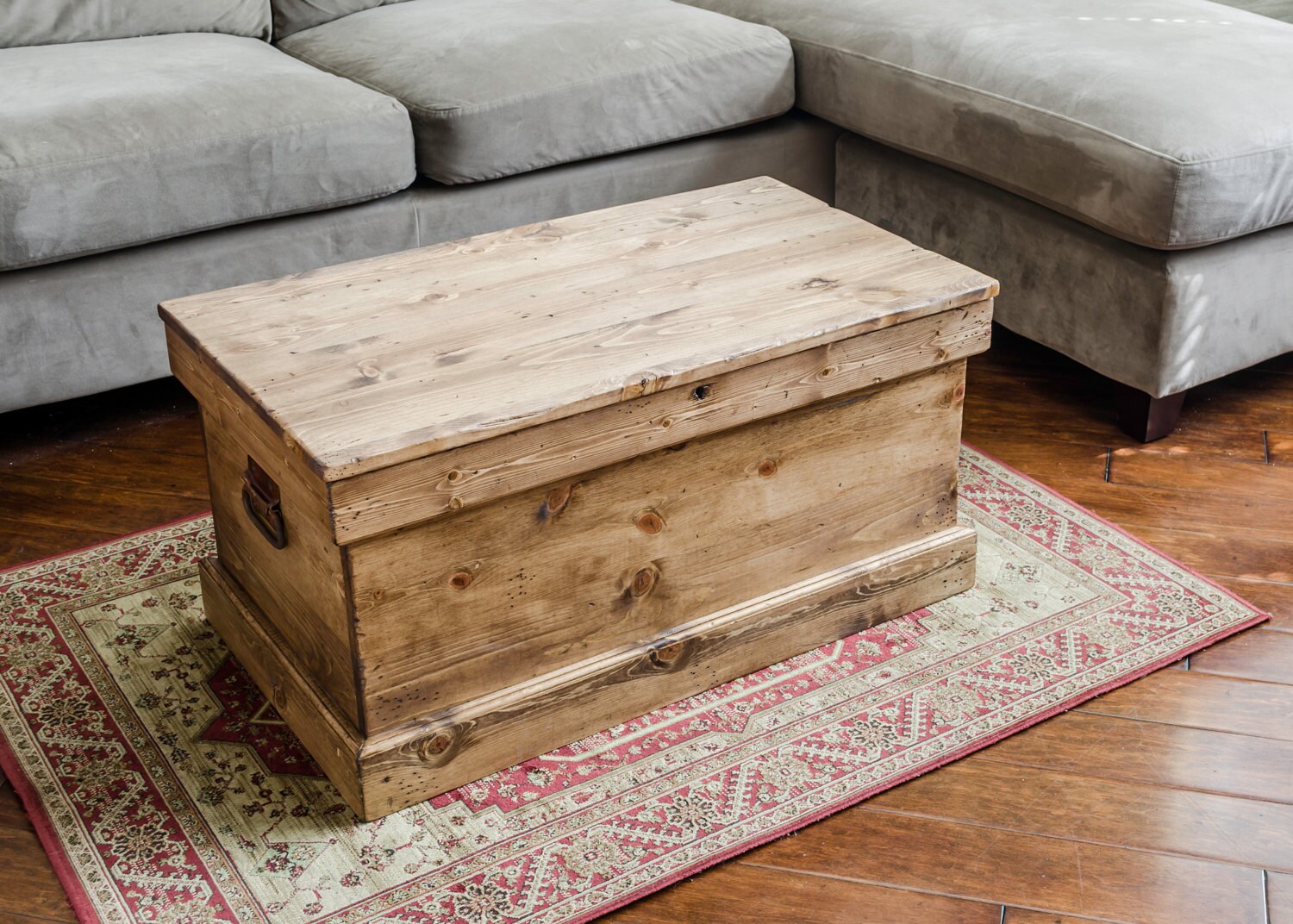 Blanket Chest Coffee Table Trunk Litter Box Cover Etsy