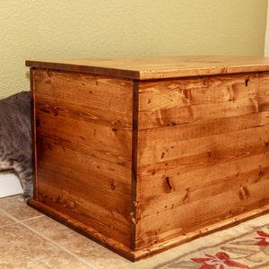 Shaker Style Chest Litter Box Cover