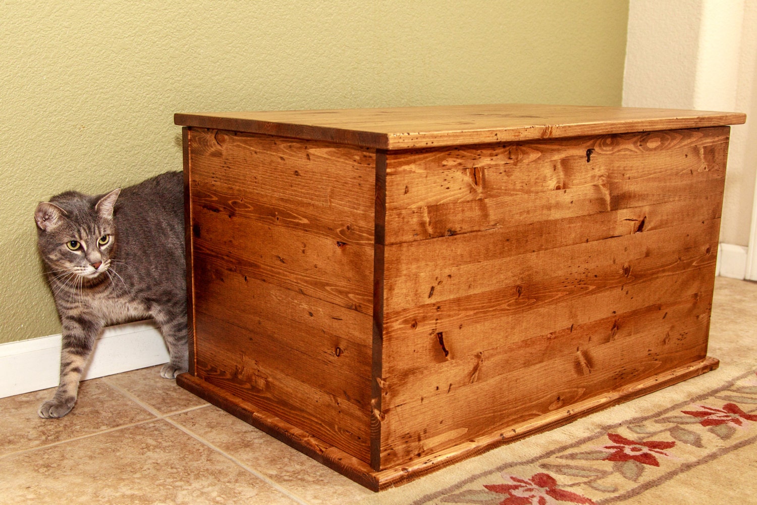 Shaker Style Chest Litter Box Cover Etsy