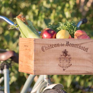 Wine Crate Bike Basket image 5