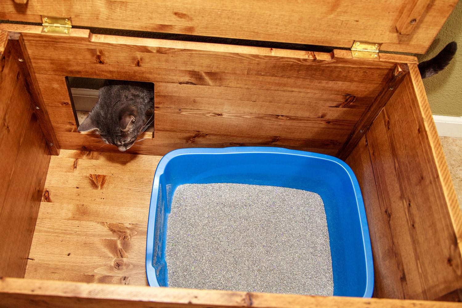 Shaker Style Chest Litter Box Cover Etsy