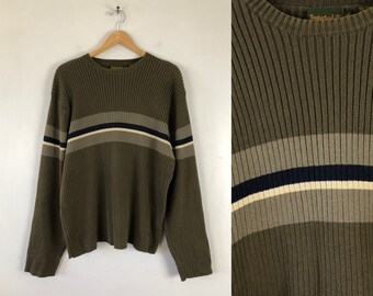 olive green mens jumper