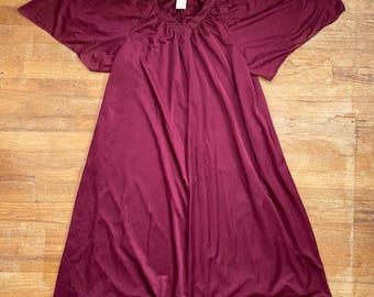 Vintage nachtjapon maat Small jaren 70 kamerjas kaftan met zakken