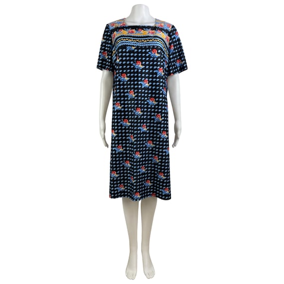 Vintage 1960s Co-Ord Dress & Jacket Womens Size L… - image 3