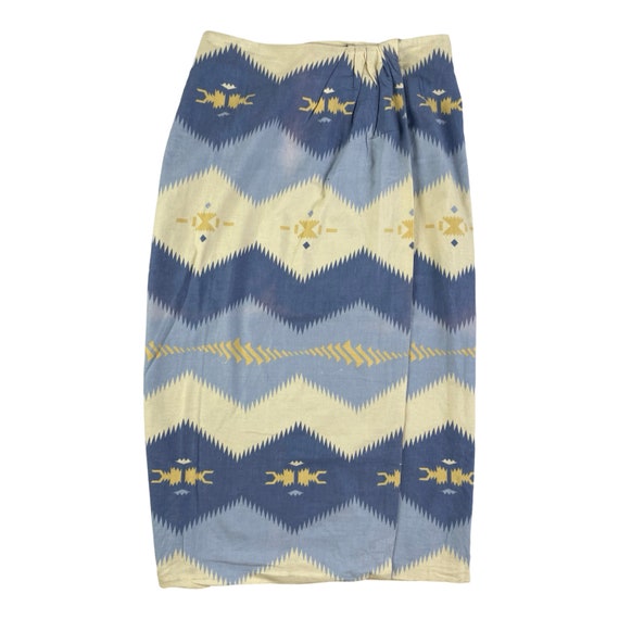 Vintage Western Wrap Skirt Womens Size L/XL | 32"… - image 1