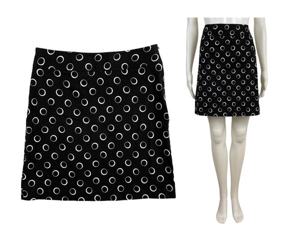 Vintage Polka Dot Skirt Womens Size Small | 28" W… - image 1