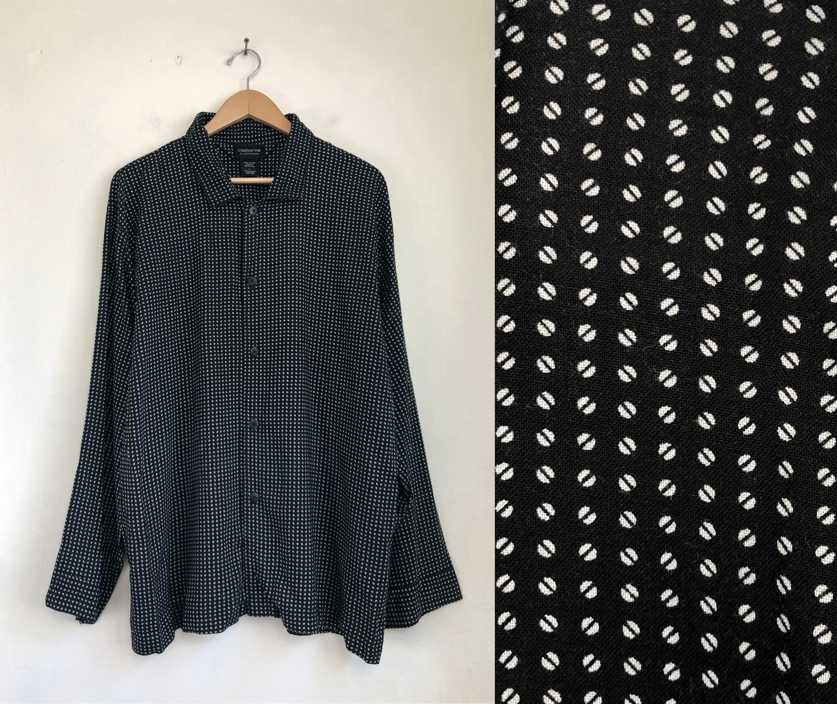Vintage Pajama Top - Etsy