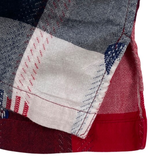 Vintage American Flag Heart Shirt Womens Size XL/… - image 3