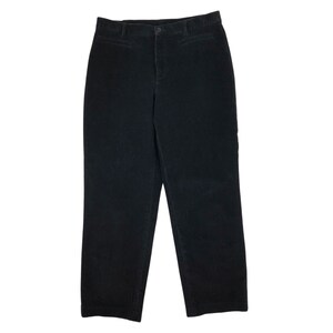 Corduroy trousers  Black   HM IN