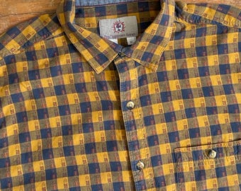 Chemise rayée XL des années 1990 pour hommes par Bristol