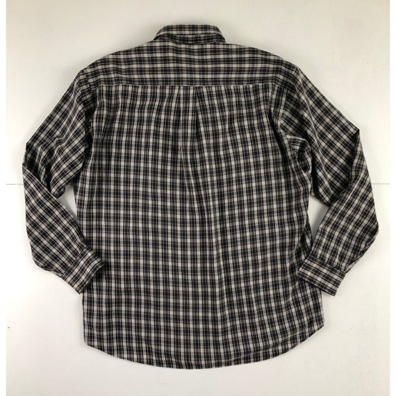 Vintage Mens Tartan Plaid Shirt | 90s Bill Blass … - image 6