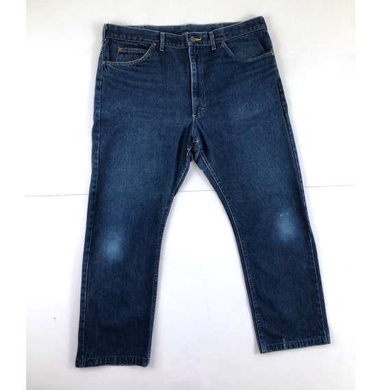 Vintage Mens Lee Jeans | 90s Medium Wash Denim Je… - image 2