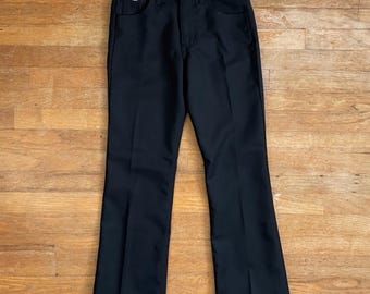 Vintage High Waist Wool Pants Size Large 31