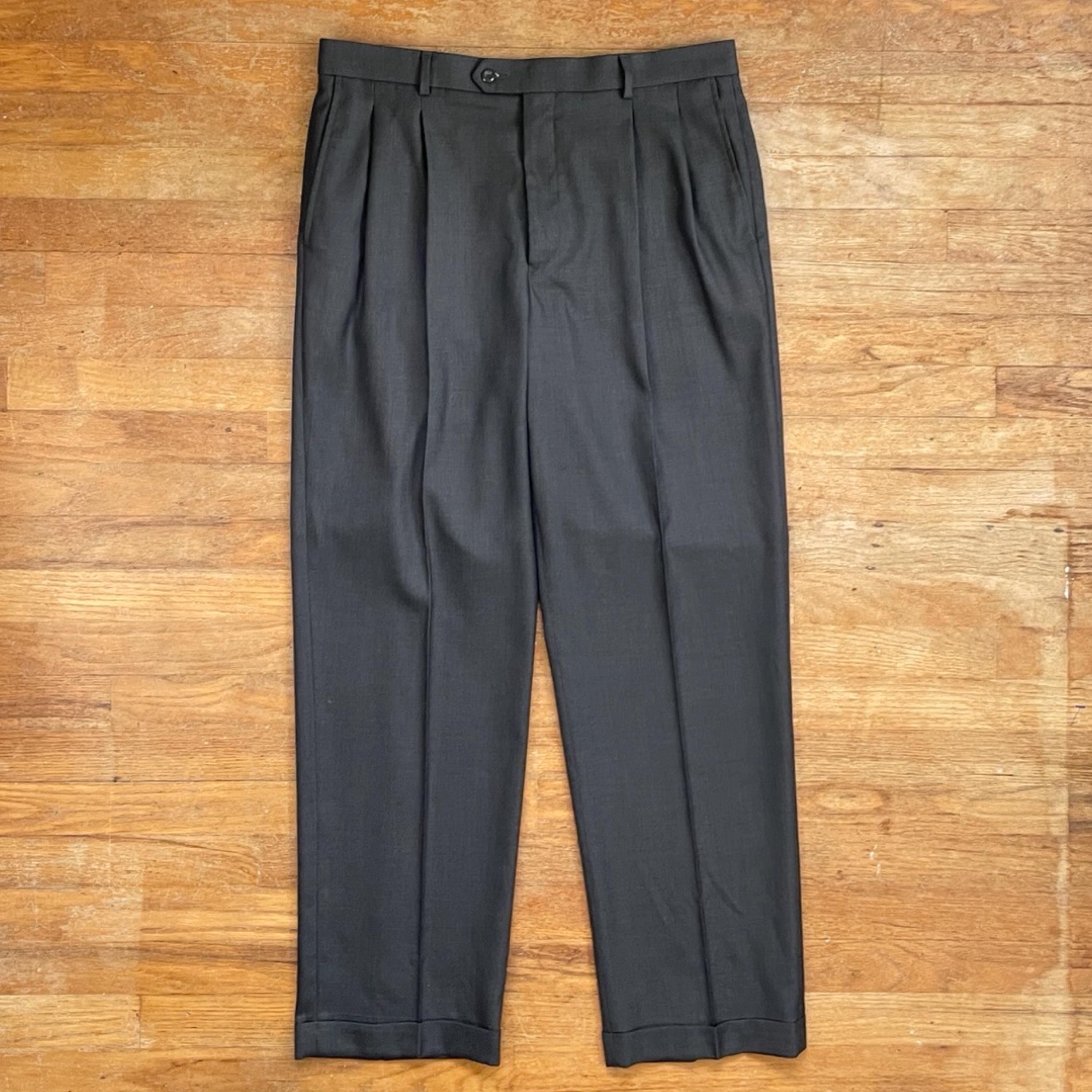 90s Nordstrom Zanella 太畝コーデュロイ イタリア製 old 古着 90s DOCKERS Well Worn 40427-9624 太畝 ベロア