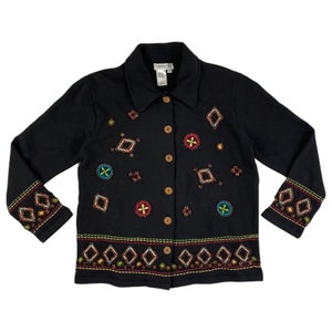 Vintage Embroider Faded Coat - Etsy