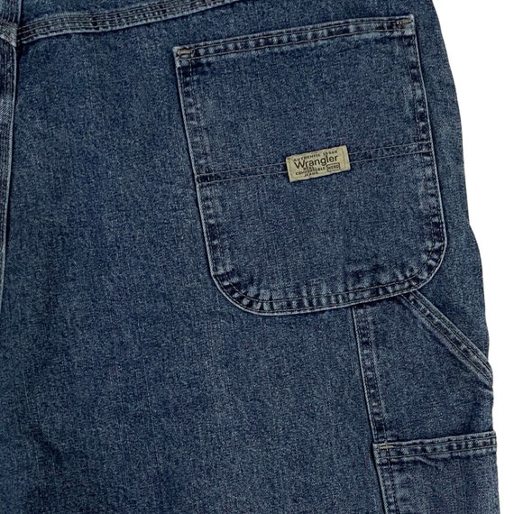 Vintage Mens Wrangle Denim Shorts | 90s Medium Wa… - image 4