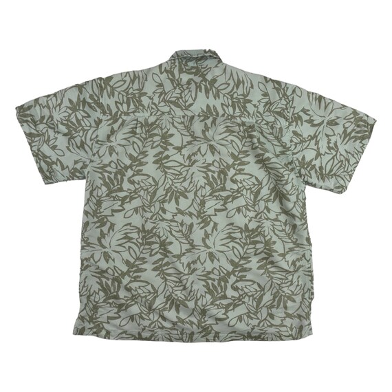Vintage Mens Hawaiian Shirt Size Large  | 90s Pol… - image 3