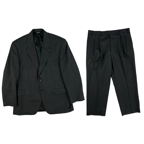 Vintage Mens Suit Set Size 40S | 36x27 Pants | 90s
