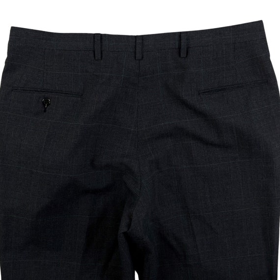 Vintage Mens Plaid Dress Pants Size 34x27 | 90s C… - image 5