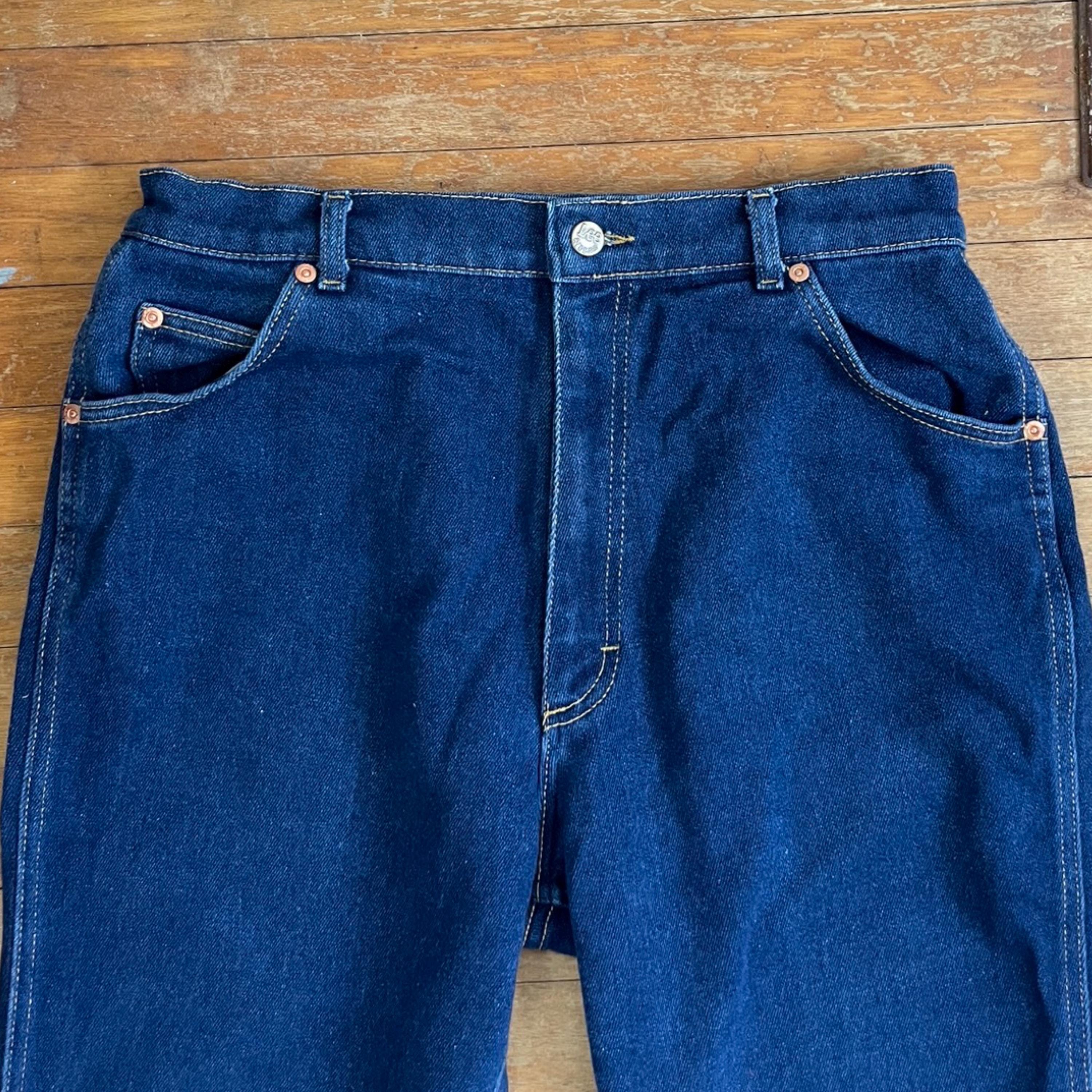 ヴィンテージ Lee ハイウエスト ジーンズ レディース サイズ L/XL 
