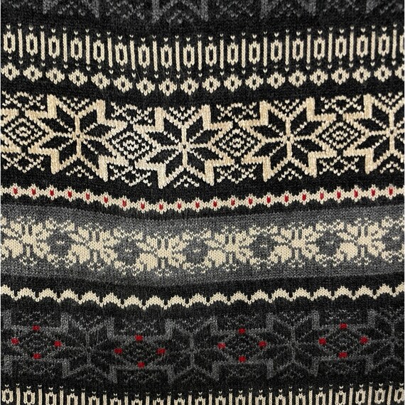 Vintage Nordic Pattern Sweater Womens Size Medium… - image 3